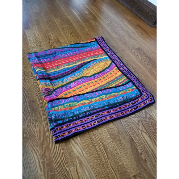 Vintage Coogi Casa Australia Merino Throw Blanket - Picture 12 of 13